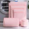 Shumi Thickened Lotus Root Powder Wash & Care Bag, Machine-Washable Anti-Deformation Bra & Lingerie Laundry Bag