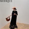 MODIQUE Vară Plus Size Cămașă Rochie Nouă Femei Lejer mozaic Bumbac In Rochie Florală Solid Casual Rochii Femei Gâtul O