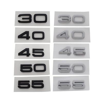3D 30 35 40 45 50 55 TFSI logo samolepka na zadní nárazník odznak auto zadní emblém kufru příslušenství