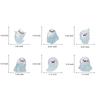 12/24PCS Micro Landscape Luminous Figures Ornament DIY Ornament Fill Accessories  Halloween Party