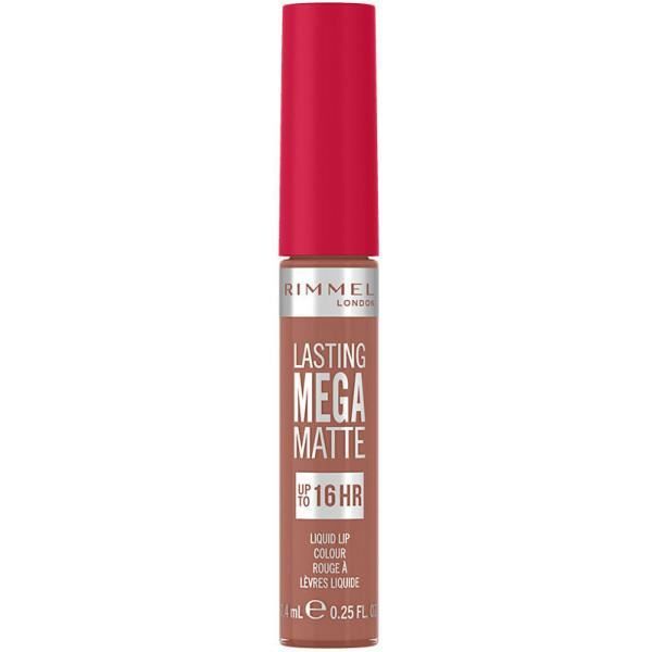 Rouge à lèvres - Rimmel London - Lasting Mega Matte - 700-be My Baby - 74 Ml - Fini mat longue tenue