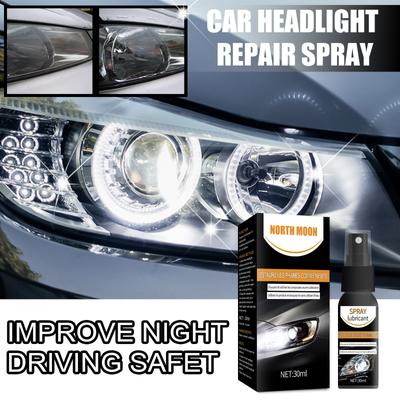 30ml Scratch Repair Spray For Car Headlights Refurbished Spray Car Headlamp Plated Crystal Lamp Repair