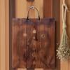 Wood Staghorn Fern Hanging Board Wall Mounted Planter Board Vertical Garden Mounting Plate Staghorn Fern Mounting Kit