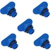 Manifold Engine Water Plug, Drain Plug Kit Replacement for Mercruiser 22-806608A02 Replacement for Sierra 18-4226 Compatible with GLM 13992 Pack of 5
