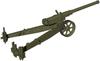 Chino Model Scale Type 89 15cm Cannon 3D Print Kit 1/35 CM-210 (Military)