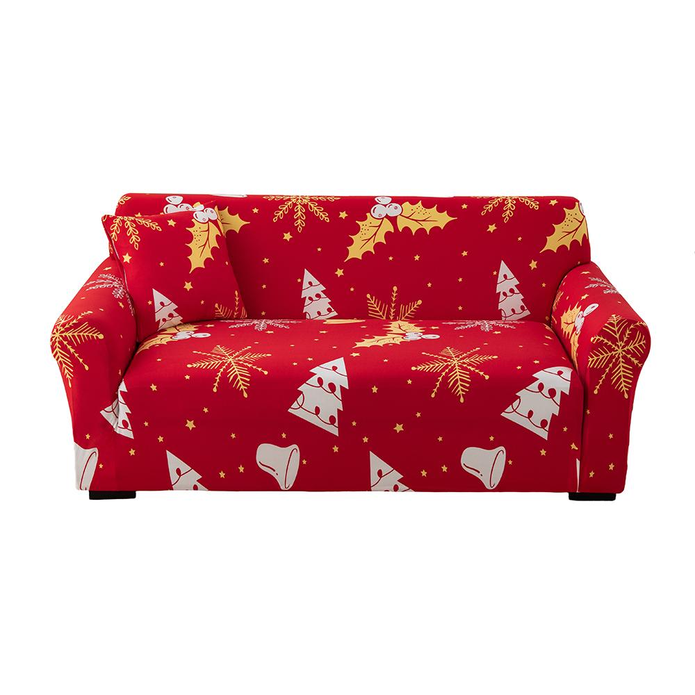 1Pc Printedastic Sofa Slipcover Nonslip Stretch Halloween Christmas New  Sofa Cover Home Living Room Sofa Protector Cover