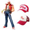 Fatal Fury Terry Bogard Bestickte Baumwoll-Baseballkappe Hip Hop Style