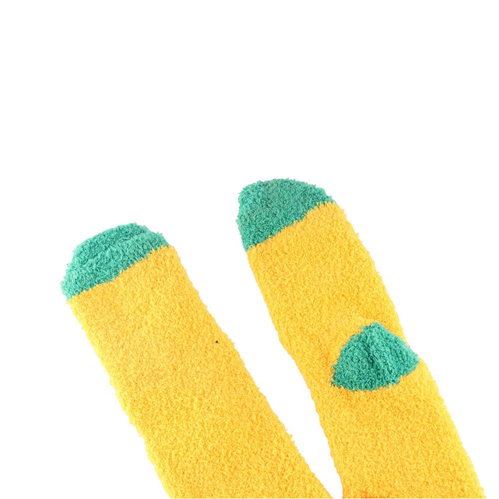 Claus Stripe Women Elk Snowman Bow Ladies Hosiery Christmas Stockings Floor Socks Cotton Calf Socks