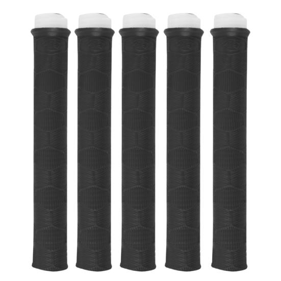

2/3/5Pcs Fishing Pole Sleeve Fishing Rod Handle Cover Non-Slip Design Wear Resistant Universal Fishing Rod Protector 5pcs чёрный