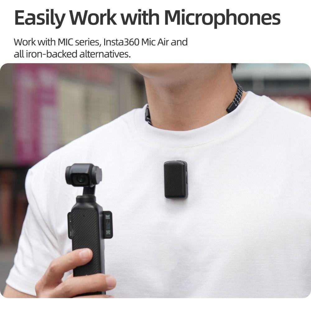 Adjustable Magnetic Camera Neck Holder for DJI Osmo Nano/Insta360 GO3S/GO 3