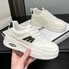 Spring and Autumn New Sports Leisure Ins Leather Soft Sole Single Shoes Student Board Shoes