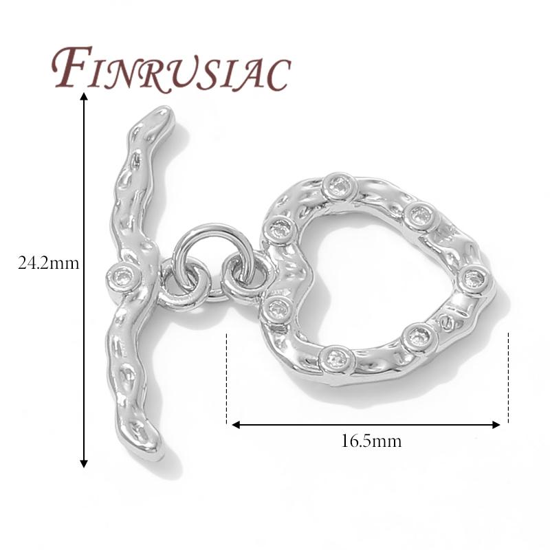 18K Gold Plated Toggle Clasp For Jewelry,Bracelets Locks,OT Clasp For Jewellery,Necklace Clasps Connectors,DIY Accessories