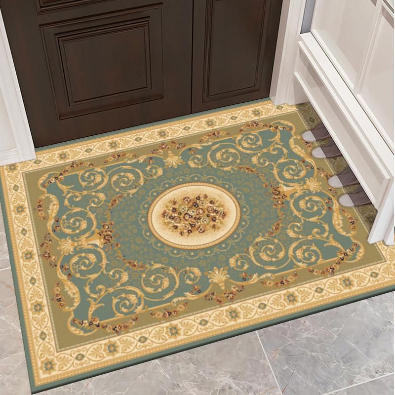 Entrance Door Mat Living Room Carpet Bedroom Bedside Carpet Retro Ethnic Style Hotel Homestay Carpet