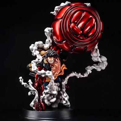 Anime One Piece Figure Panenka Velká ruka Luffy GK Wano Country Král lidoopů PVC Pohyblivá panenka Socha Model kolekce Hračka