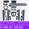 For HONDA CR-V (-2025) TPU Gearbox Panel Film Dashboard Protective Sticker Interior Anti-Scratch Car Film Protect