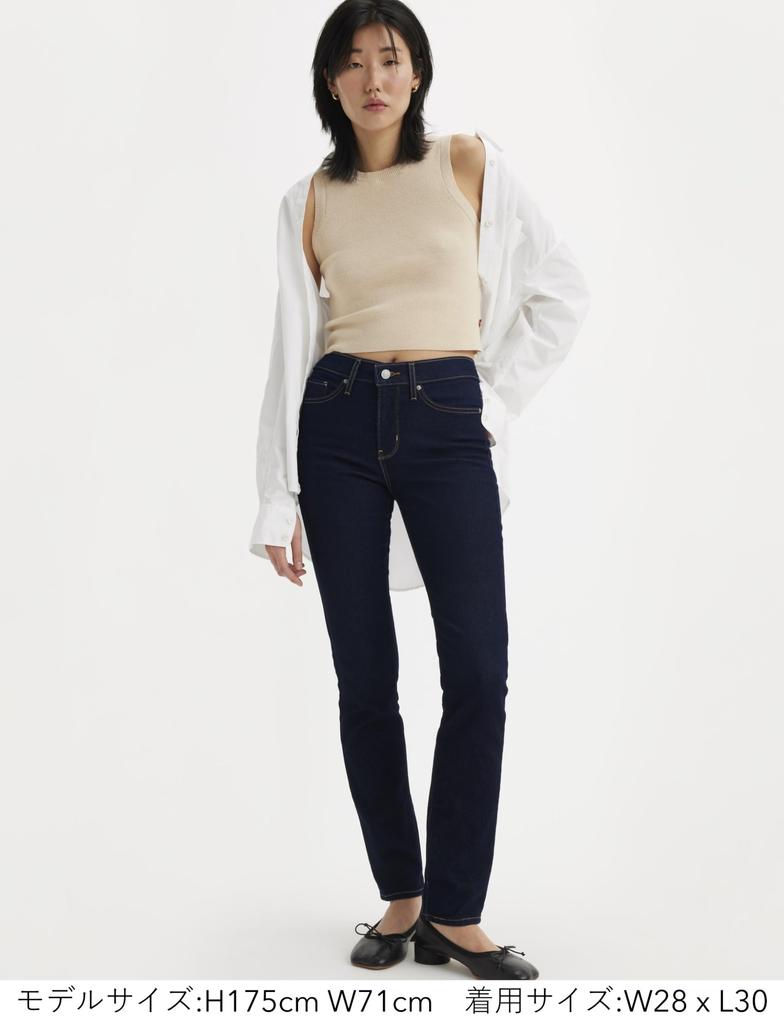 Levi's 312 SHAPING Slim Stretch Jeans Women's 19627-0001 US W25 L30