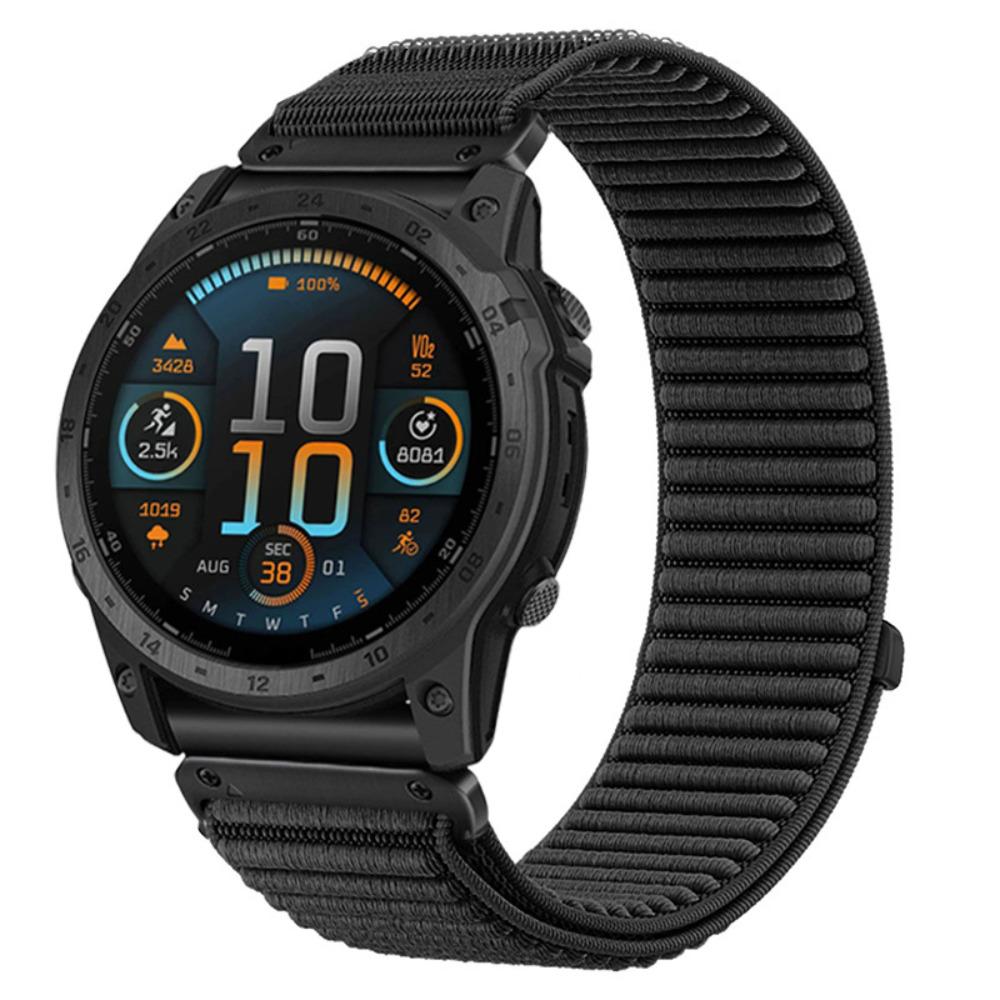 22mm 26mm Nylon Band for Garmin Watch Tactix 8 51mm Fenix 8 7X Pro Instinct 3 50mm Quick Fit Loop Strap for Garmin Fenix 8 47mm
