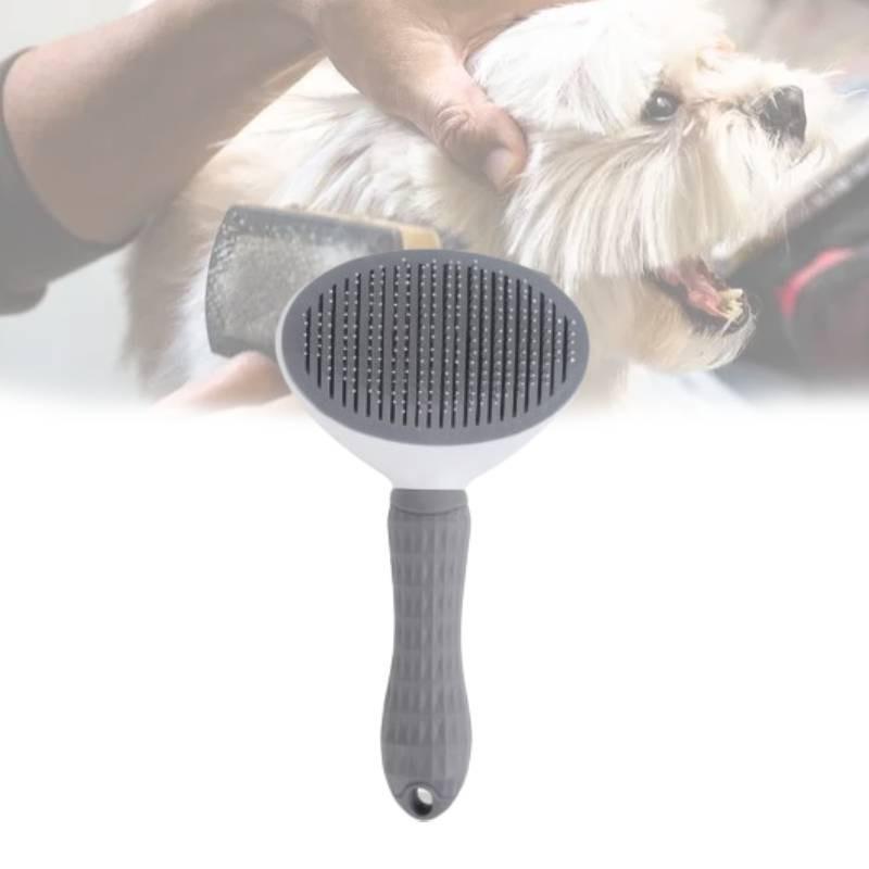 Premium Pet Grooming Brush For Cats And Dogs Stainless Steel Pin Comb For Shedding