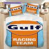 Gulf Team Logo Bedding 1 Duvet Cover 2 Pillowcase Without Core Christmas Birthday Gift Bedding Set Duvet Cover And Pillowcase