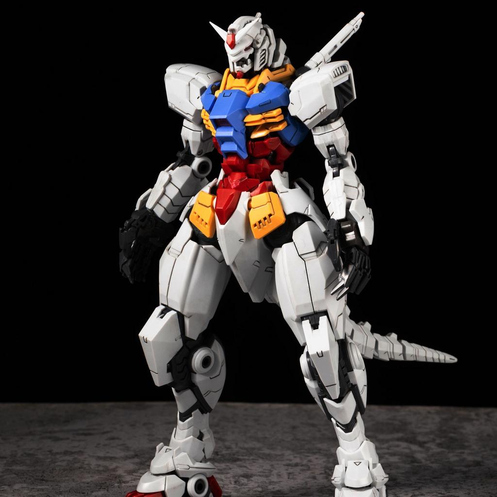 Skladem Černý Trojan Mg 1/100 Transformace Ocelový Drát Dvojitá Anténa Styl Rx-78-2 Jednorožec Figurka Sestavit Model Mech Sběratelský