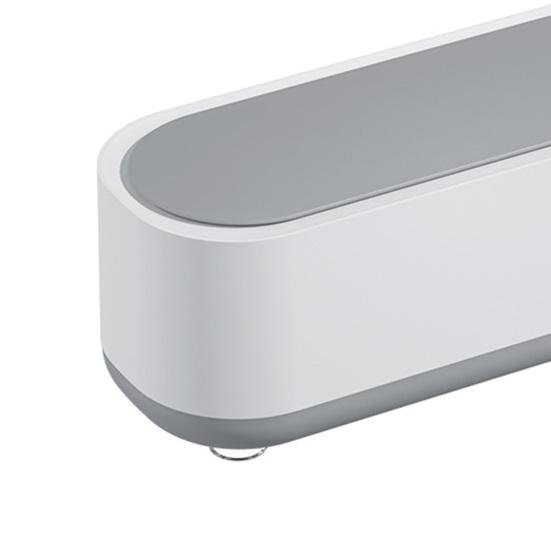 Ultrasonic Cleaner with Lid 47KHz High Frequency Quiet Large Capacity Automatic Jewelry Makeup Brush Vibration Cleaning Machine Daily Use