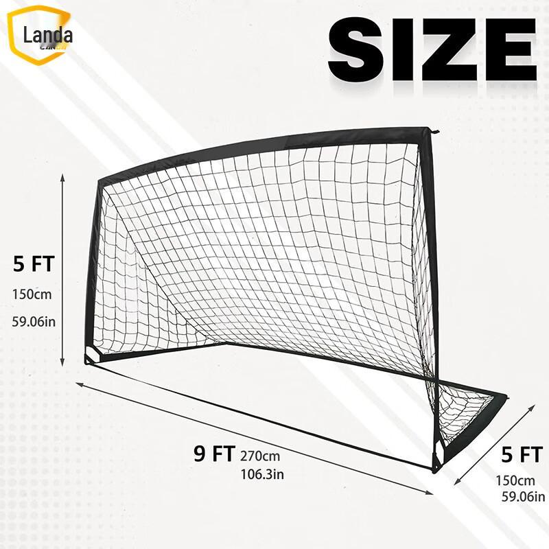 Landa Portable Folding Soccer Goal Net