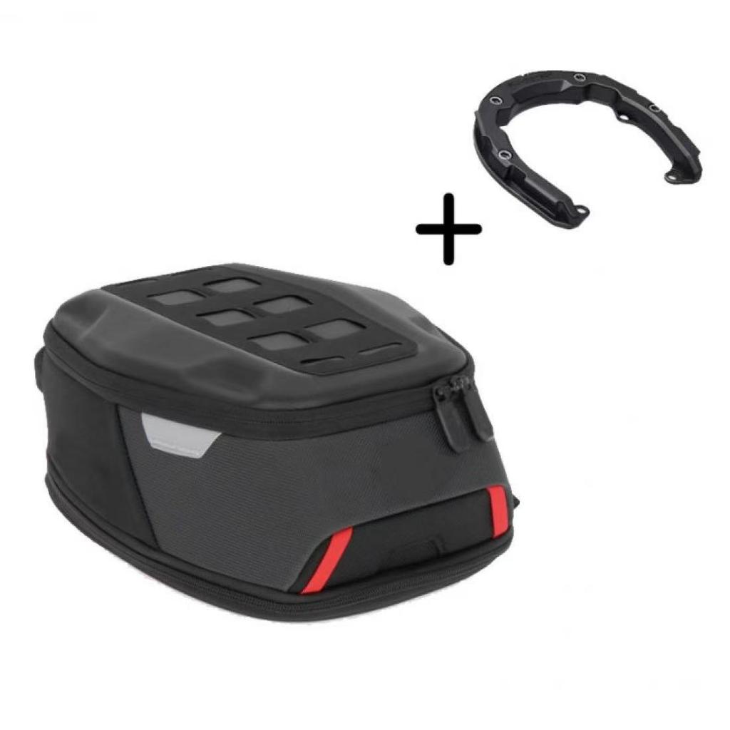 For Husqvarna Norden Motorcycle 901 2022 Tank Bag Motorbike Fuel Oil Tank Bag 6L-8L Portable Card Phone Tool Bag Black Universal