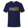 Gym Hub Print Men's T-Shirt Oversize Funny Graphic Tees for Men Summer Tops T Shirt for Men Clothing Fashion T Shirt Casual Tee