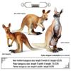Realistic Wild Animal Models: Rhino, Hippo, Panda, Jaguar, Lion, Camel Cognitive Toys for Children