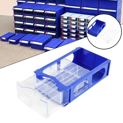 Stackable Plastic Hardware Parts Storage Boxes Component Screws Tool Box Container Screw Parts Tools Packaging Storage Bins