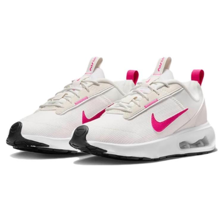 Nou Nike Air Max Interlock Alb Summit Roz Fierbinte pentru Femei