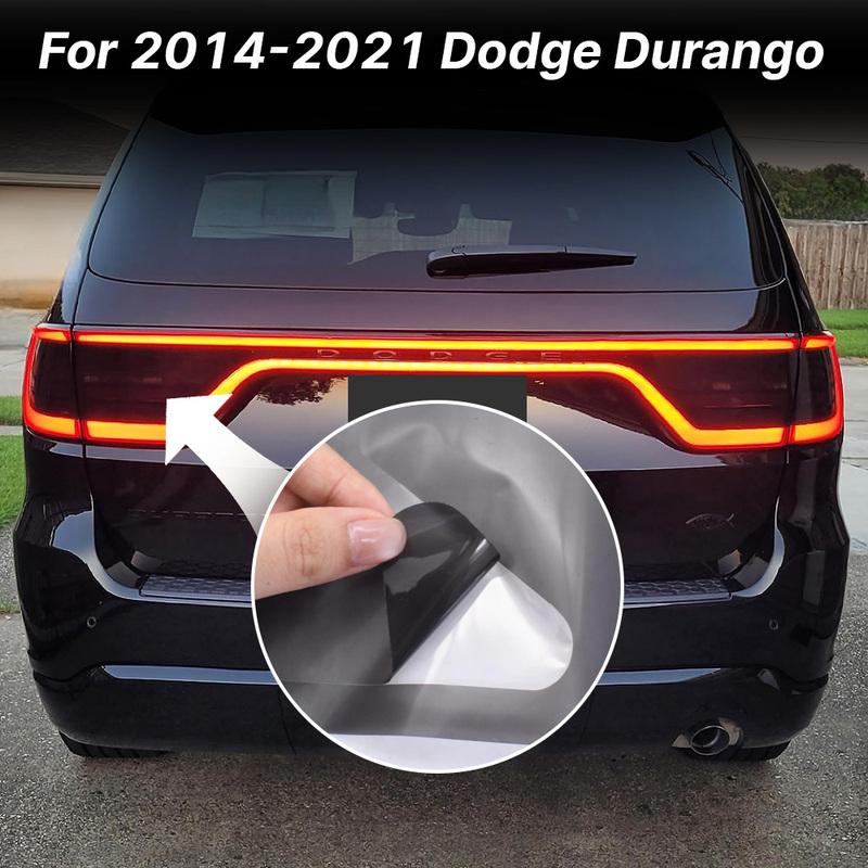Per Dodge Durango 2014- Adesivi Luci Auto Sovrapposizioni Palpebre Fari Pellicola Vinilica Oscurante Decalcomania Luci Posteriori Accessori Esterni