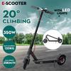 Foldable Adult Electric Scooter Electric Bike 350W Black Accessories Scooters Electric Bicycle
