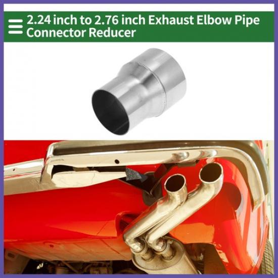 225" to 275inch  OD Mandrel Exhaust Bend Elbow Concentric Reducer Pipe Adapter