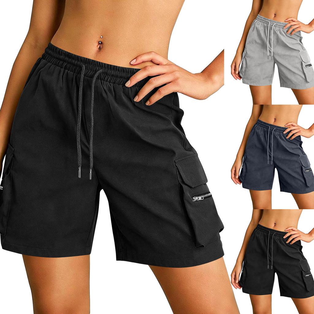 Women's Casual, Loose, -color Shorts