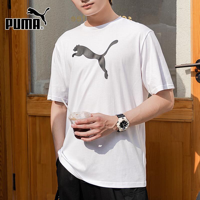 PUMA Unisex Sport Casual Round Neck Short Sleeve T-Shirt XL
