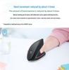 Ergonomic Optical Bluetooth Vertical Mouse with Side Buttons, Power-Saving, Long Battery Life for Gaming and Office Use.