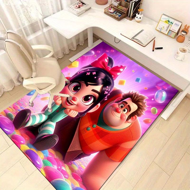 1pc Cute Cartoon Character Rug for Home Office Chair Cover Outdoor Gift Decorative Floor Matz4143
