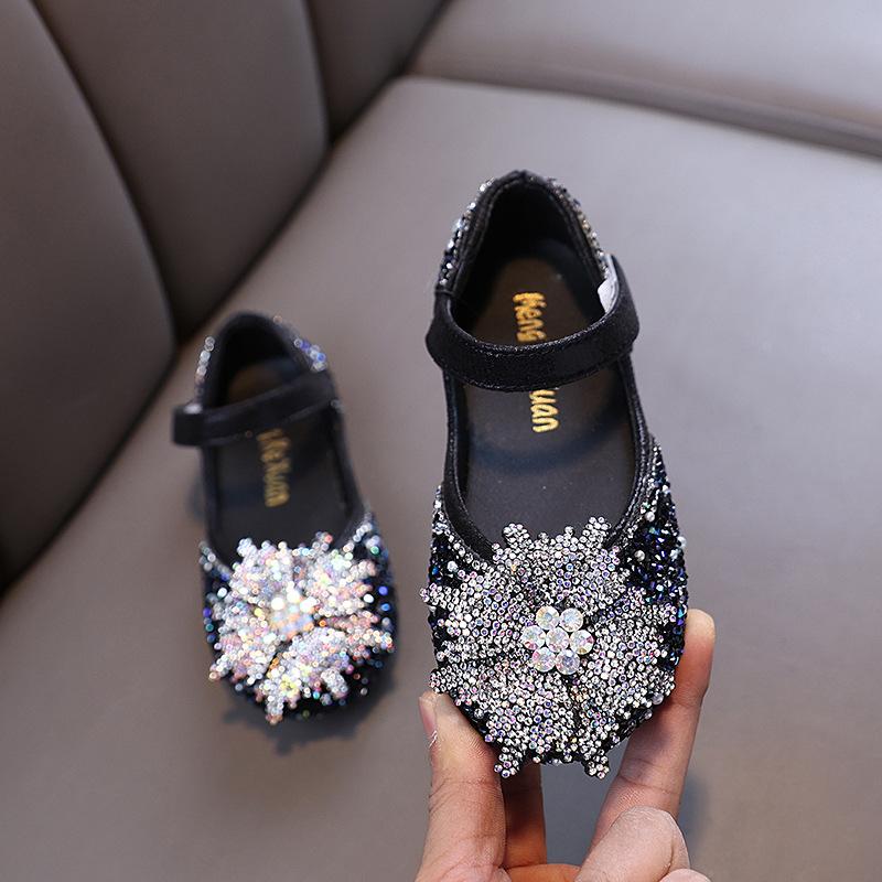 

Spring Autumn Kids Fashion Leather Shoes New Girls Causal Performance Shoes Shallow Princess Ballet Children s Flat Shoes 24