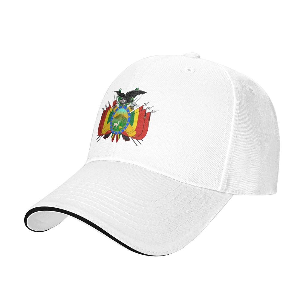 Znak Bolívie a Národní symbol Custom Baseballové čepice Pánské Dospělý Muž Plážová Ochrana před sluncem Klobouk Hip Hop Trucker Cap