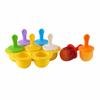 Silicone 7 Hole Popsicle  Ice s Classic s Trays Reusable