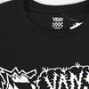 Vans Off The Wall Casual Series Simple Versatile Letter Short Sleeve T-Shirt Men Tops Black VN000GQQBLK