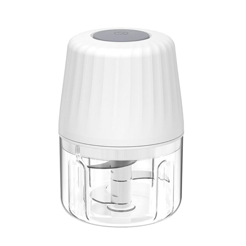 Efficient Electric Garlic Chopper Cordless High Efficiency Meat Grinder Mini Food Processor for Quick Vegetable Chopping