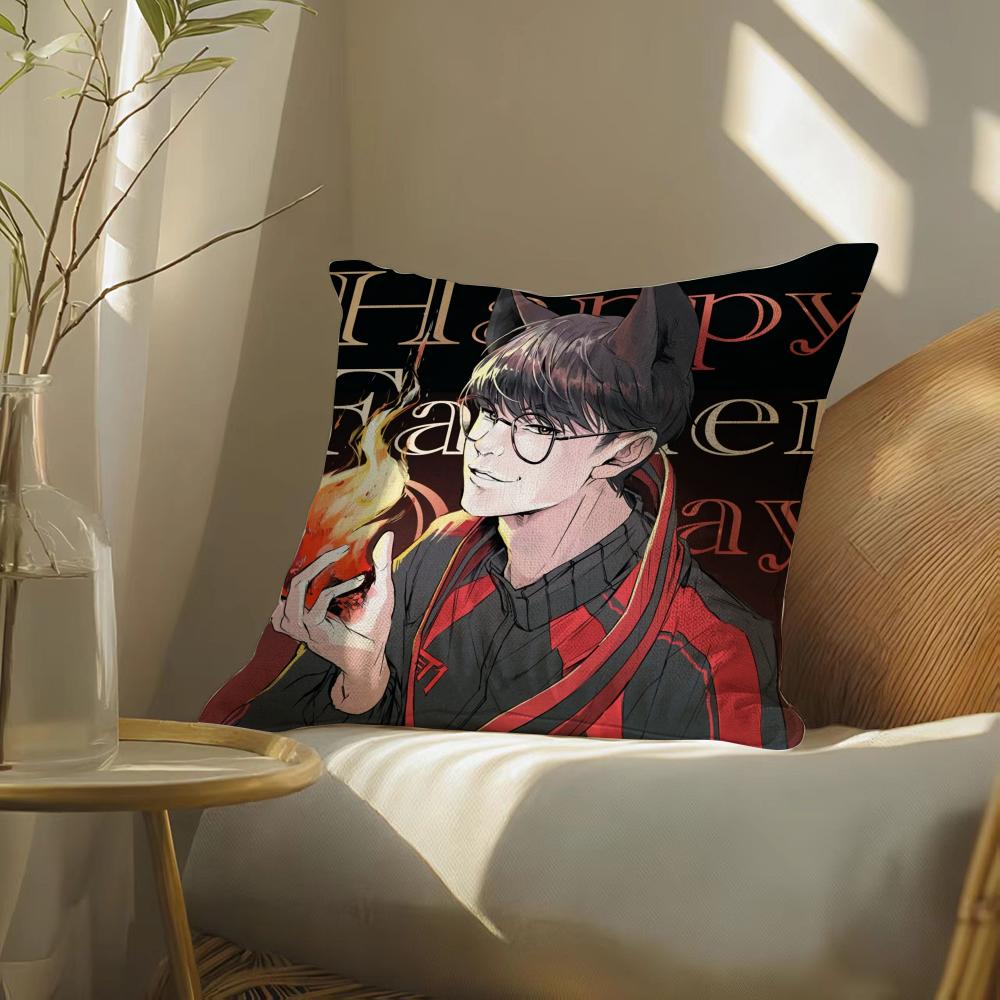F-Fakerlolssktt Pillow Case Pillowcase, Double-Sided Printed, Sofa Cushion, Bedroom Headboard