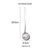 Stainless Steel Long-Handled Soup and Slotted Spoons for Hot Pot