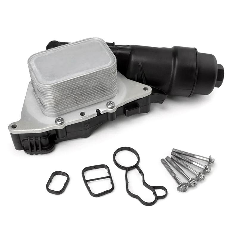Oil Cooler Assembly Car Oil Cooler Assembly Oil Filter Adapter Housing For BMW Oil Cooler Assembly 11428585235 11428511391