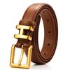 European & American Style Pin Buckle Leather Belt - Elegant INS Style for Women