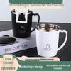 304 Stainless Steel Insulated Coffee Cup with Lid - Portable Double-Walled Outdoor Mug
