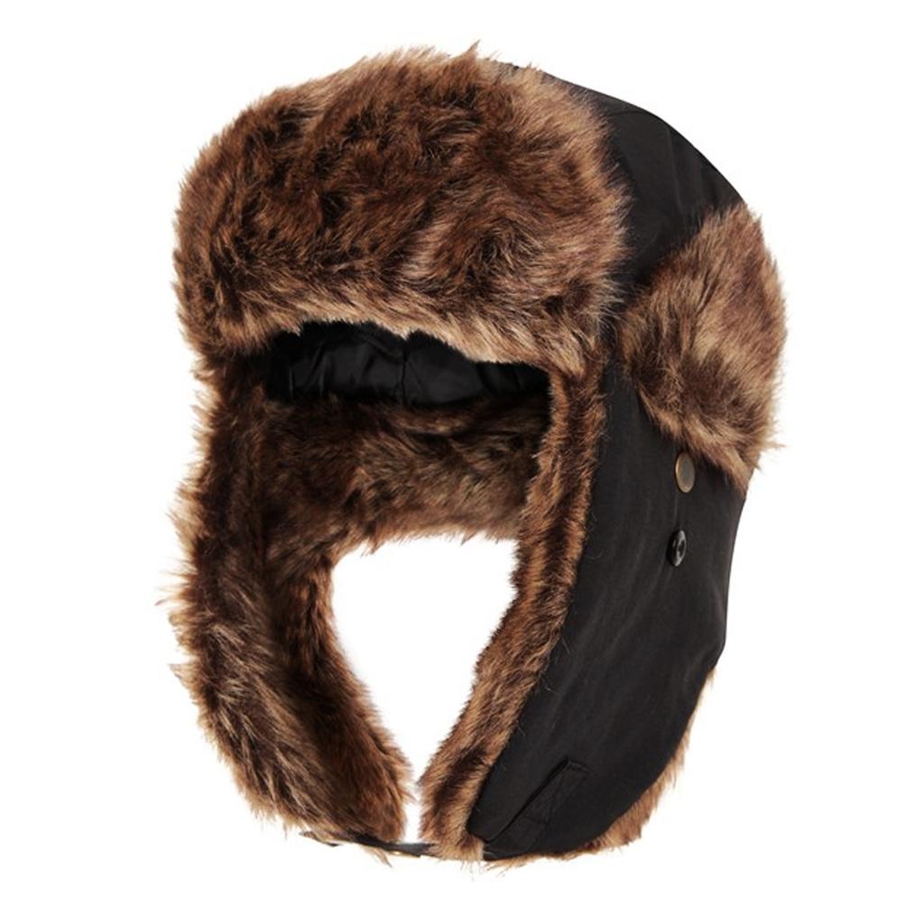 Mountain Warehouse Unisex Adult Furry Bomber Hat