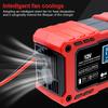 Portable Battery Maintenance SUV 12V 6A Car Motorcycle Battery Charging Intelligent Pulse Repair Lead-Acid Smart Battery Charger
